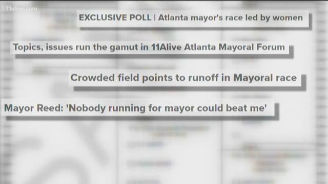 BALLOT Election 11 Voters head to the polls in Mayor’s Race 2017
Polls within the city of Atlanta are open from 7 am to 8